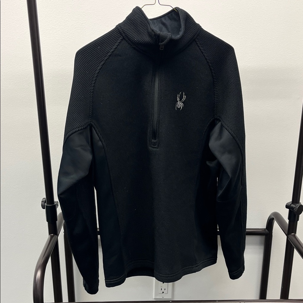 Spyder Black Performance Pullover
